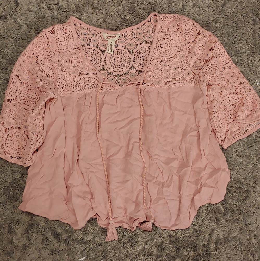 Pink arizona shirt
